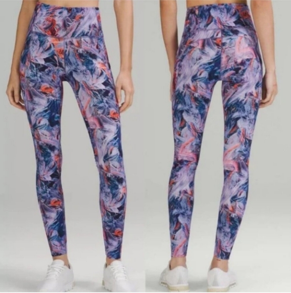 🆕 Lululemon Fast and Free Brushed High-Rise Tight 28" Atmospheric Purple 2 NWT - Picture 1 of 16
